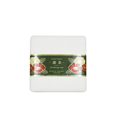 BLACK PAINT Natural Organic Koicha Oil Massage Soap