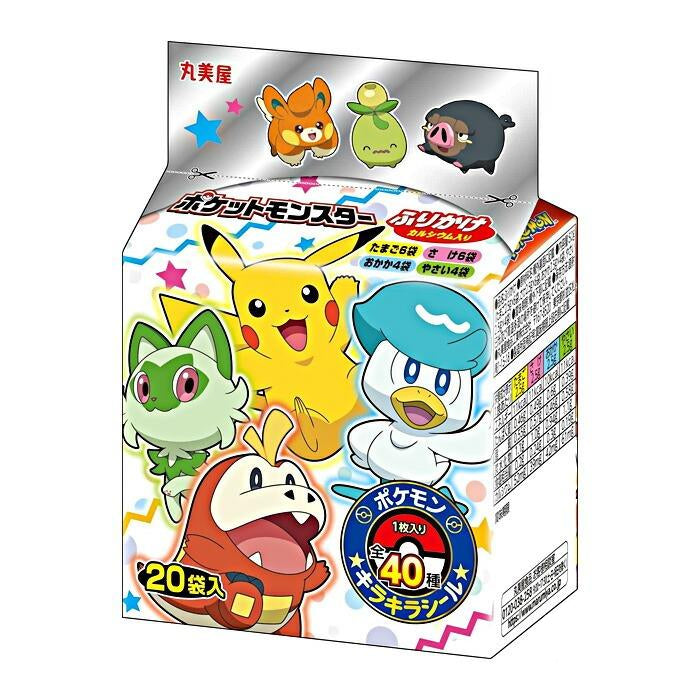 Marumiya Pokémon Furikake Rice Seasoning with Bonus Glitter Sticker