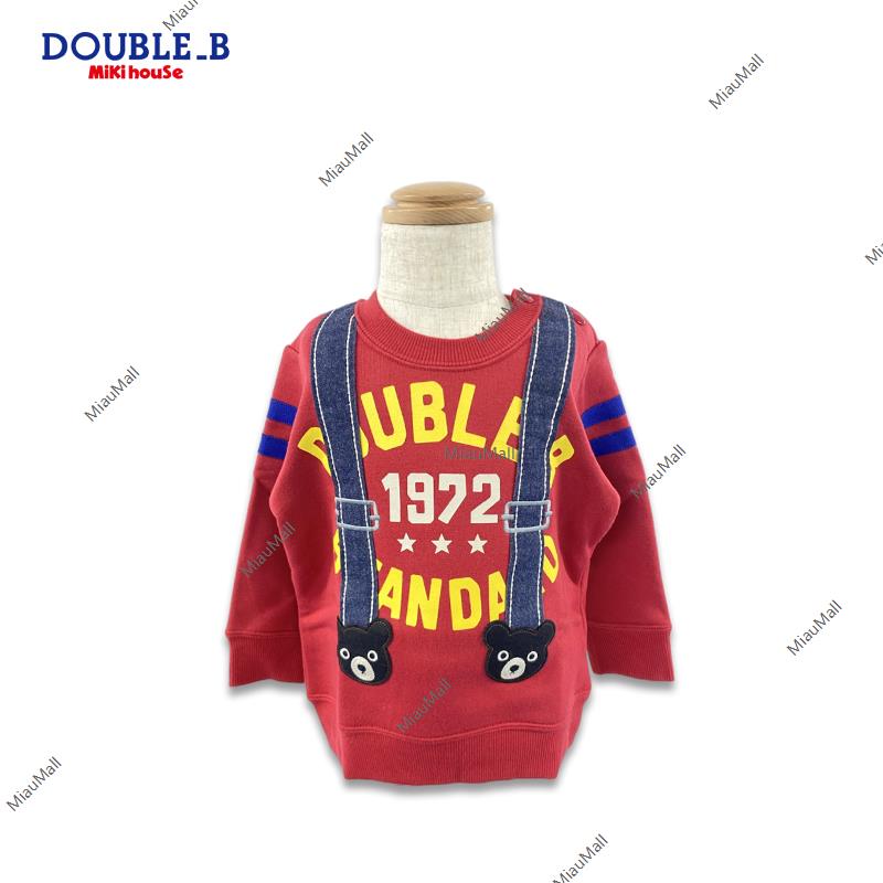 MIKIHOUSE DoubleB Suspender Sweatshirt