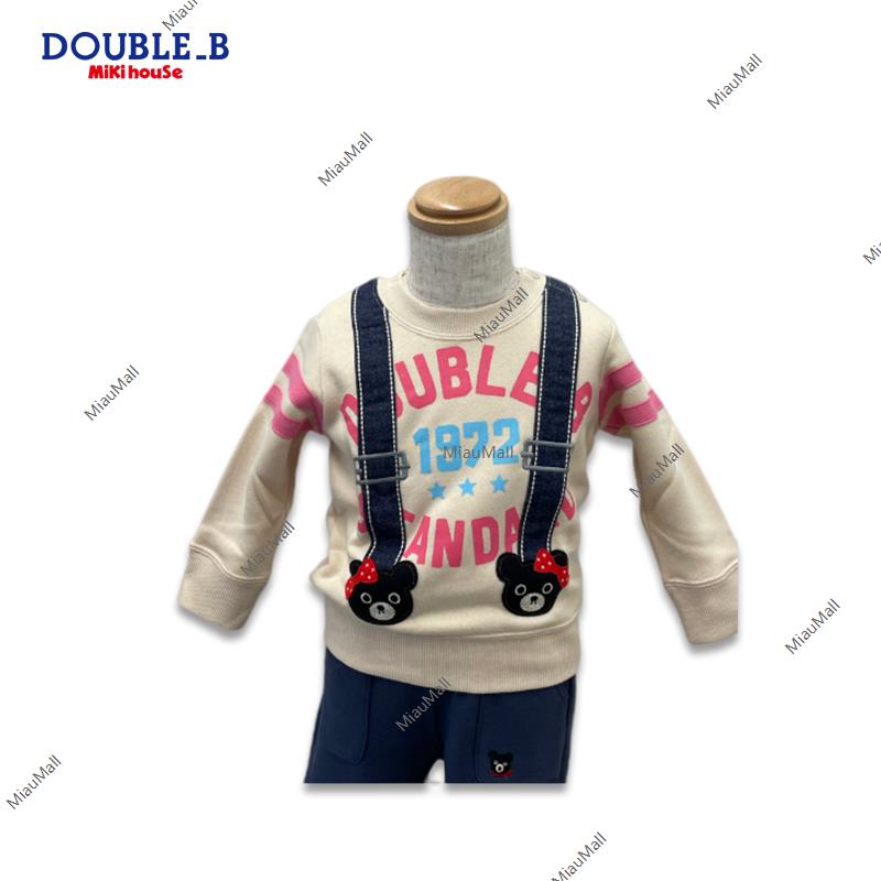 MIKIHOUSE DoubleB Suspender Sweatshirt