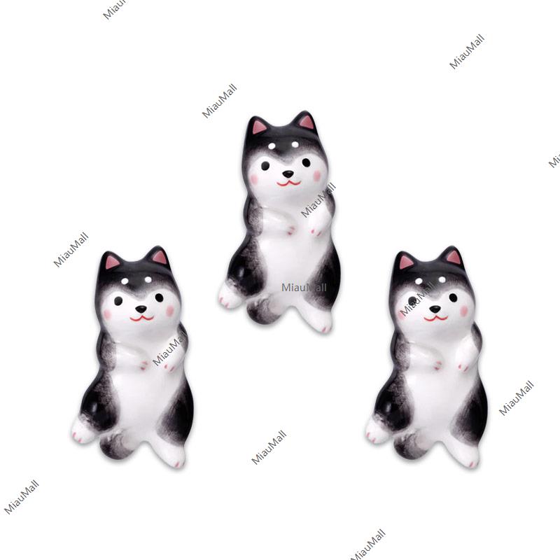 Yakushigama Perfect Day for Dogs Shiba Inu Chopstick Holder (Set of 3)