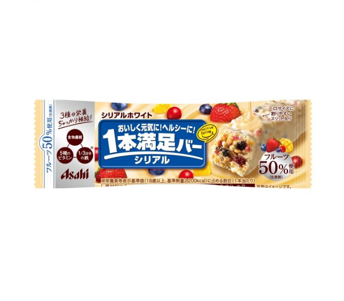 Asahi Ippon Manzoku White Chocolate Cereal Bar