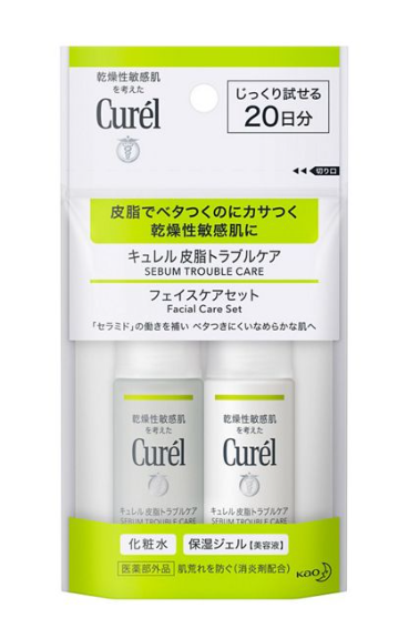 Curél Facial Care Set Sebum Trouble Care Facial Care Set