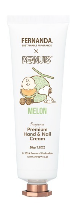 FERNANDA×PEANUTS Premium Hand & Nail Cream (Melon)