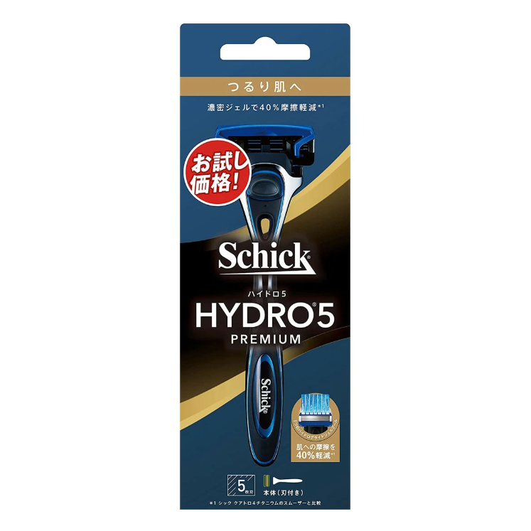 Schick HYDRO5 Premium Razor and 5-Blade Set