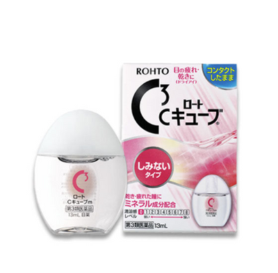 Rohto C Cube Eye Drops for Contact Lenses