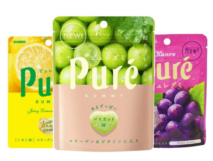 Kanro Pure Fruit Gummies