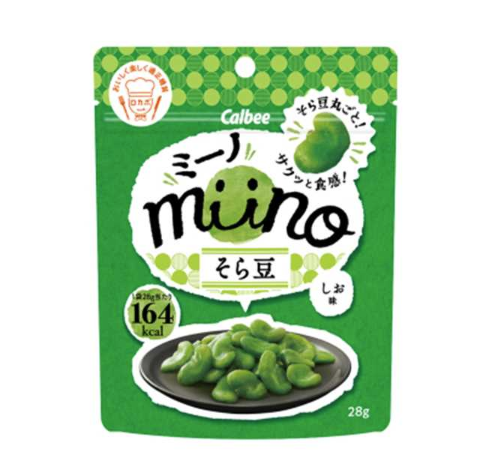 Calbee miino 咸蚕豆零食