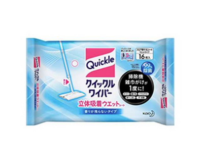 KAO Quickle Wiper 3D Adhesive Wet Sheet