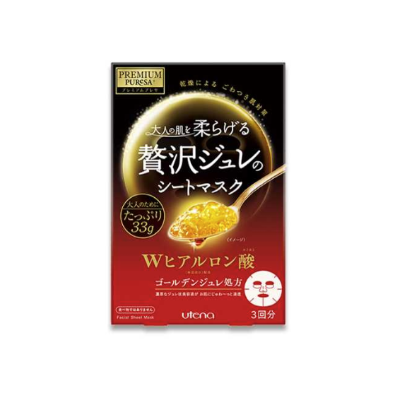UTENA Premium Puresa Golden Gelée Mask (Hyaluronic Acid)