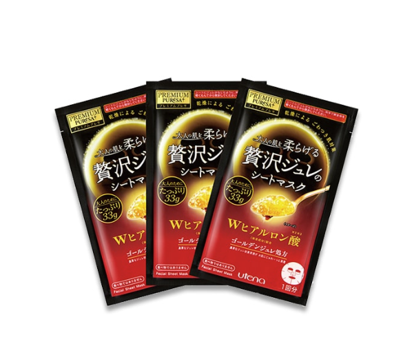 UTENA Premium Puresa Golden Gelée Mask (Hyaluronic Acid)