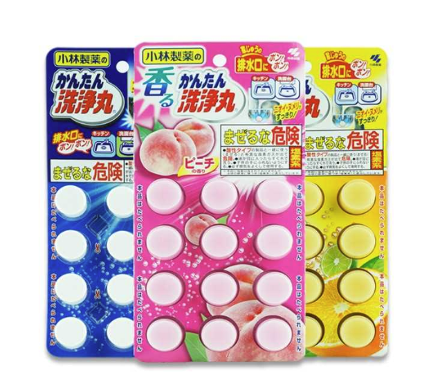 KOBAYASHI Easy Drain Cleaner Tablets