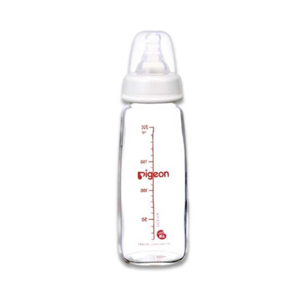 PIGEON 细长型玻璃奶瓶