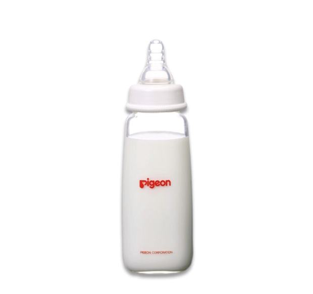 PIGEON 细长型玻璃奶瓶