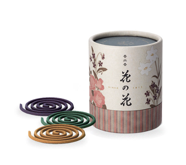 Nippon Kodo Floral Essence Incense with Holder