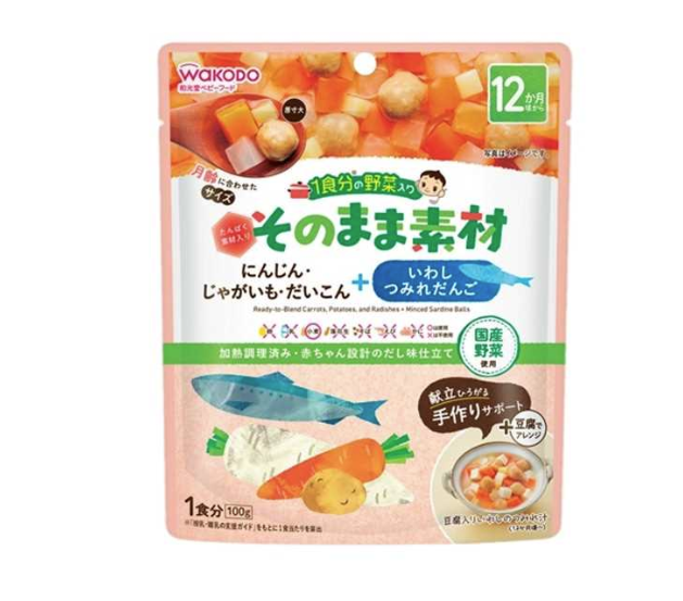 WAKODO All-Natural Vegetable Baby Food