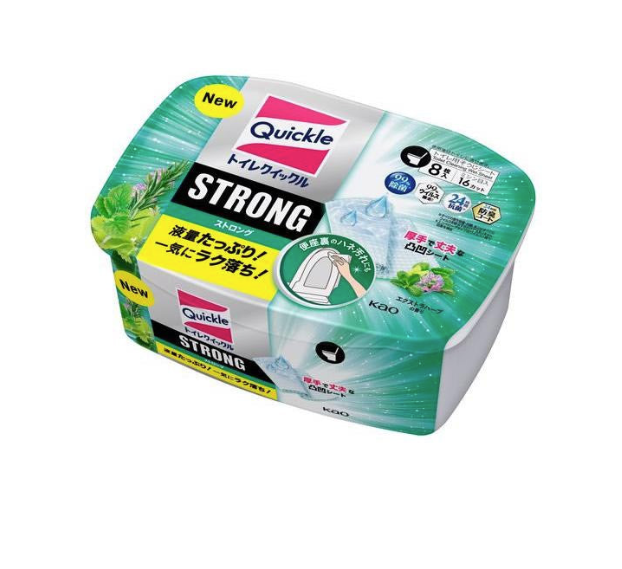 KAO Toilet Quickle Strong Disinfecting Wipes
