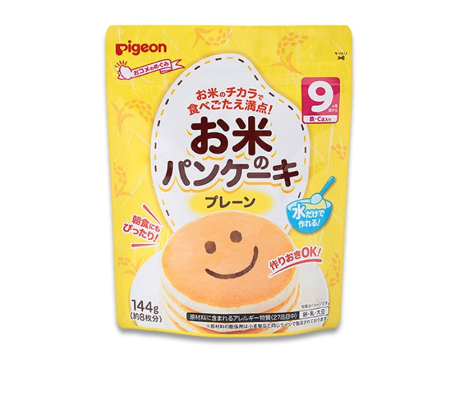 PIGEON Gluten-Free Rice Pancake Mix (Ages 9 months+)