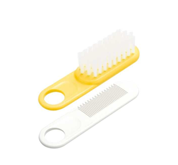 PIGEON Baby Hair Brush and Comb Set