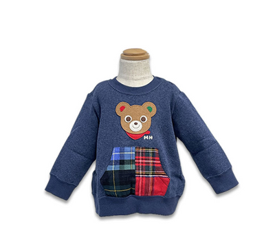 MIKI HOUSE Patchwork Sweater