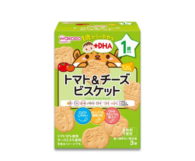 와코도 토마토 앤 치즈 DHA 비스킷