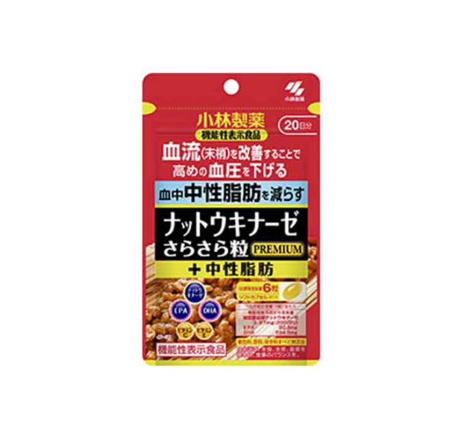 Kobayashi Nattokinase Sarasara Premium + Visceral Fat
