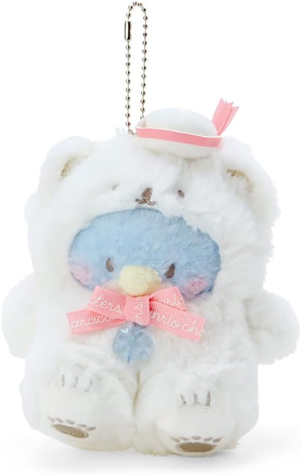 SANRIO Fuwa Fuwa Snow Design Plush Keychain