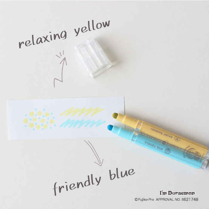 I'm Doraemon Circular Highlighters
