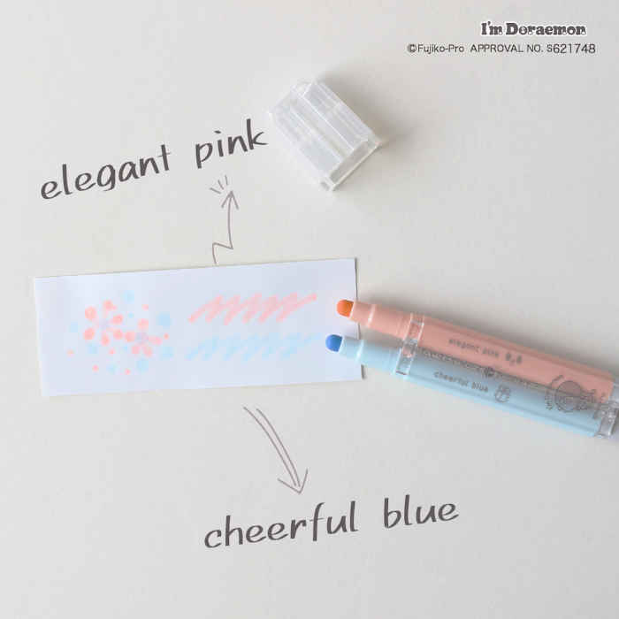 I'm Doraemon Circular Highlighters