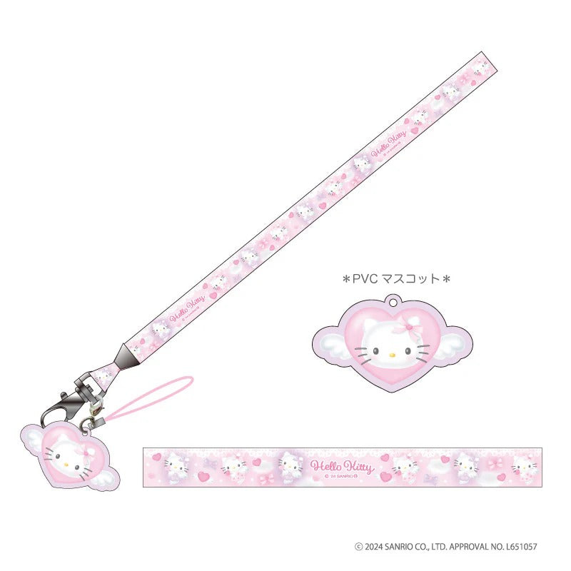 Sanrio Hello Kitty Lanyard / 90's Angel Nurse
