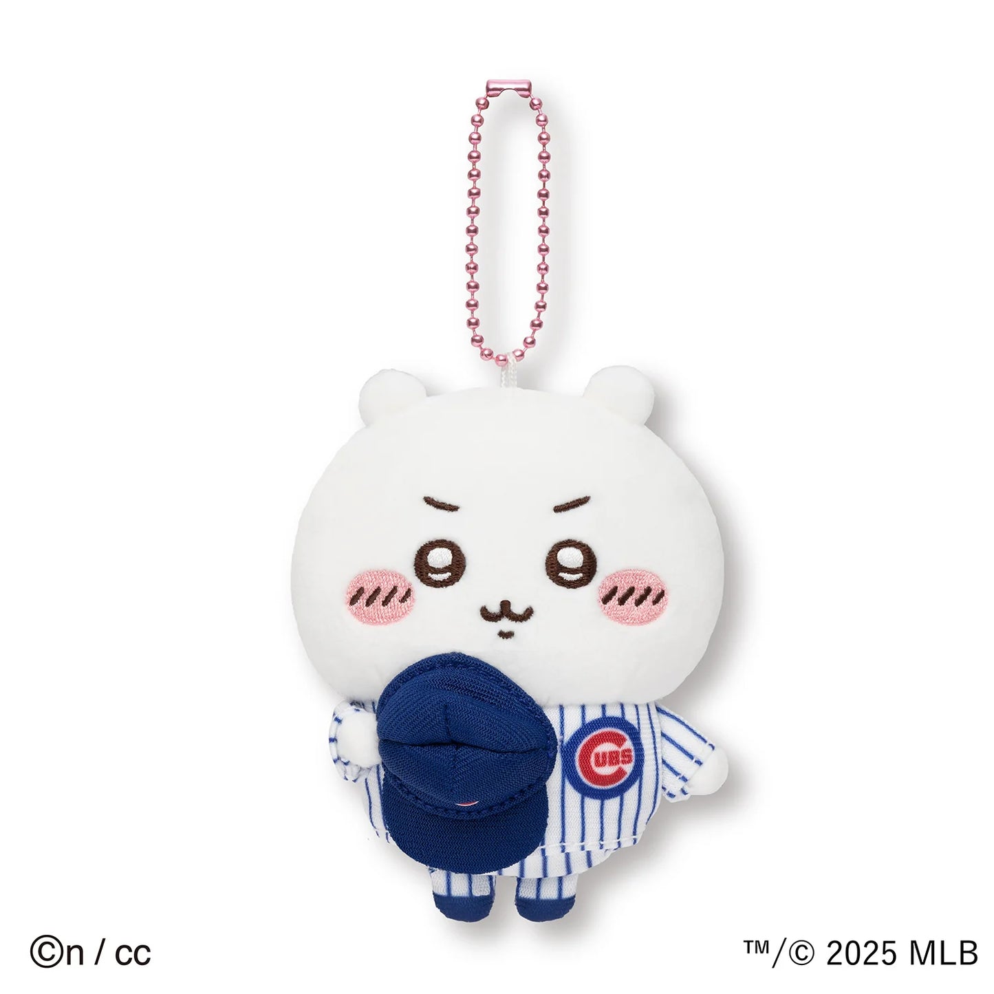 Chiikawa Chicago Cubs National Anthem Plush Keychain