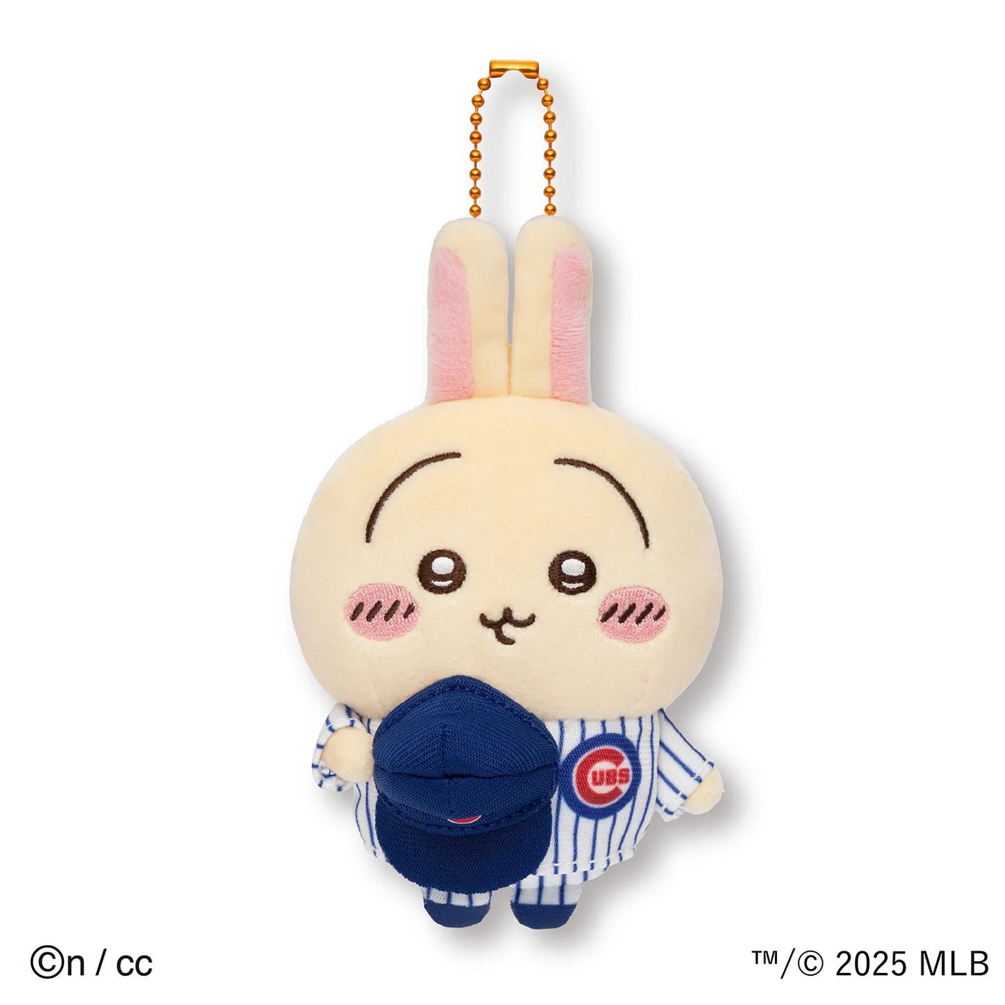 Chiikawa Chicago Cubs National Anthem Plush Keychain