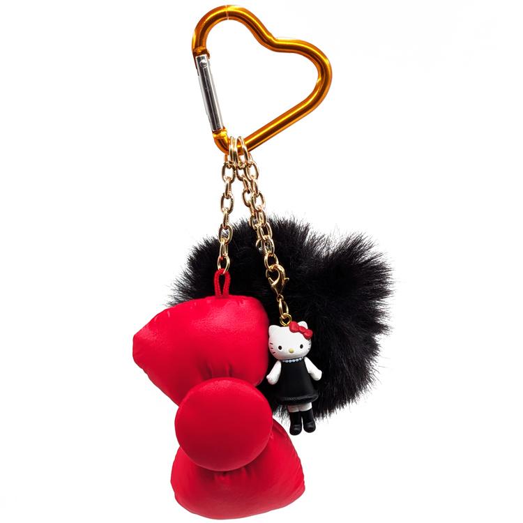 Sanrio Long Legged Hello Kitty Puff Charm