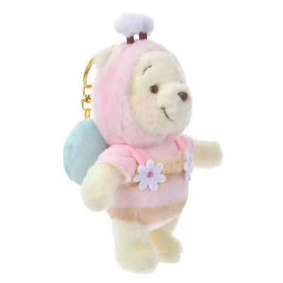 Disney Winnie the Pooh Honey Day Pink Plush Keychain
