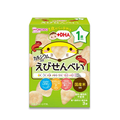 WAKODO DHA 和钙强化虾片