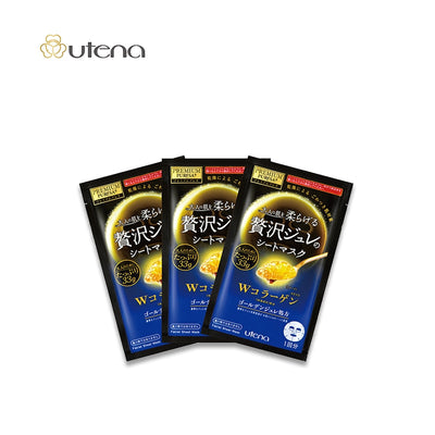 Utena Premium Presa Golden Gelée Double Collagen Sheet Mask