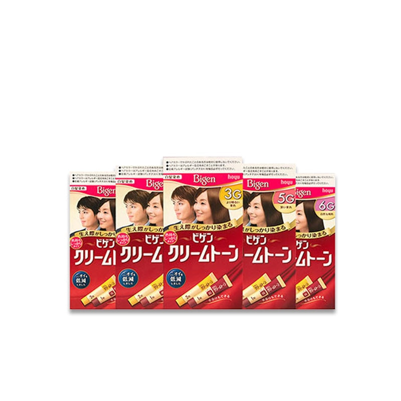 HOYU Bigen Cream Tone Hair Color