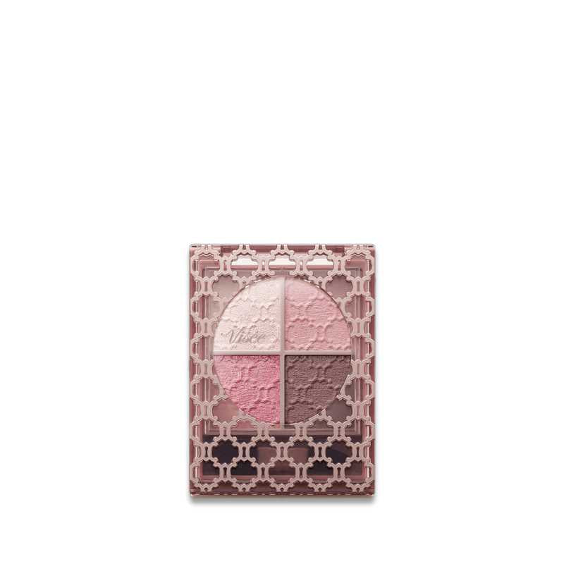 VISEE Riche Glossy Rich Eyes Eyeshadow (PK-4 Mauve Pink)