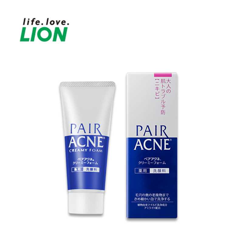 Lion Pair Acne Creamy Foam Face Wash