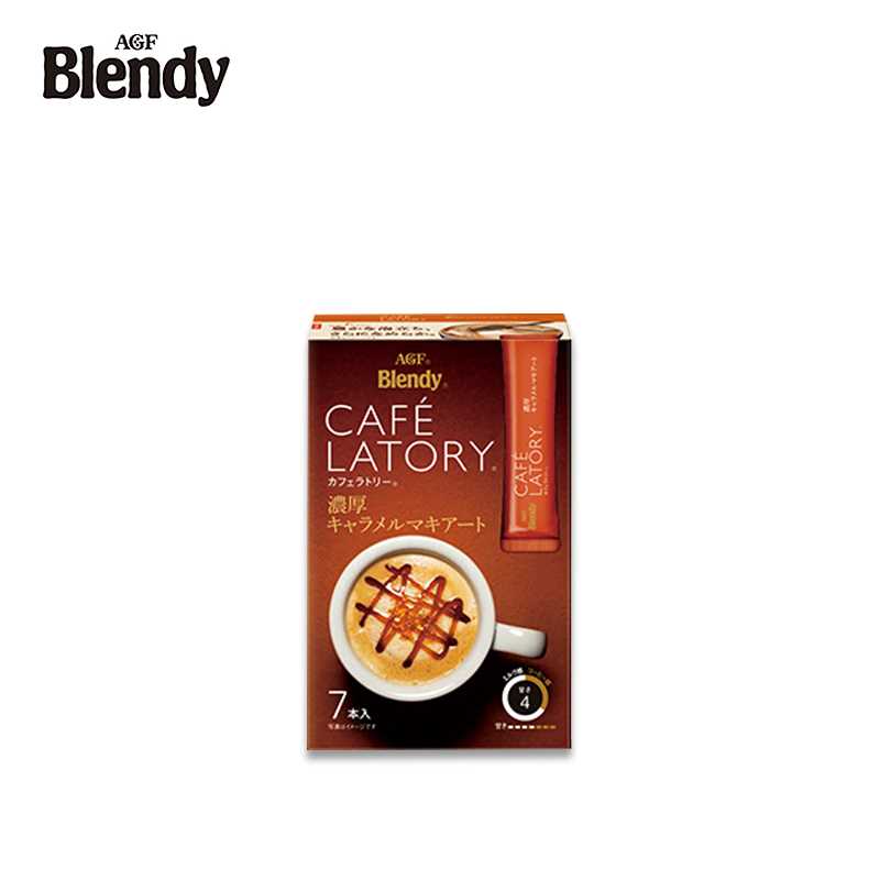 Ajinomoto AGF Cafe Latory Instant Rich Caramel Macchiato