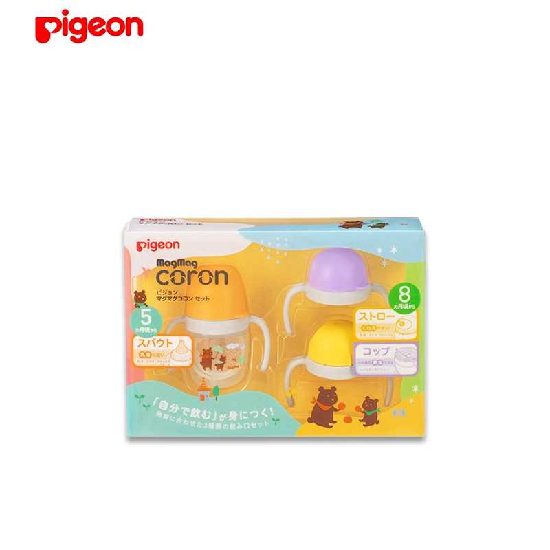 PIGEON MagMag 코론 유아용 젖병 세트
