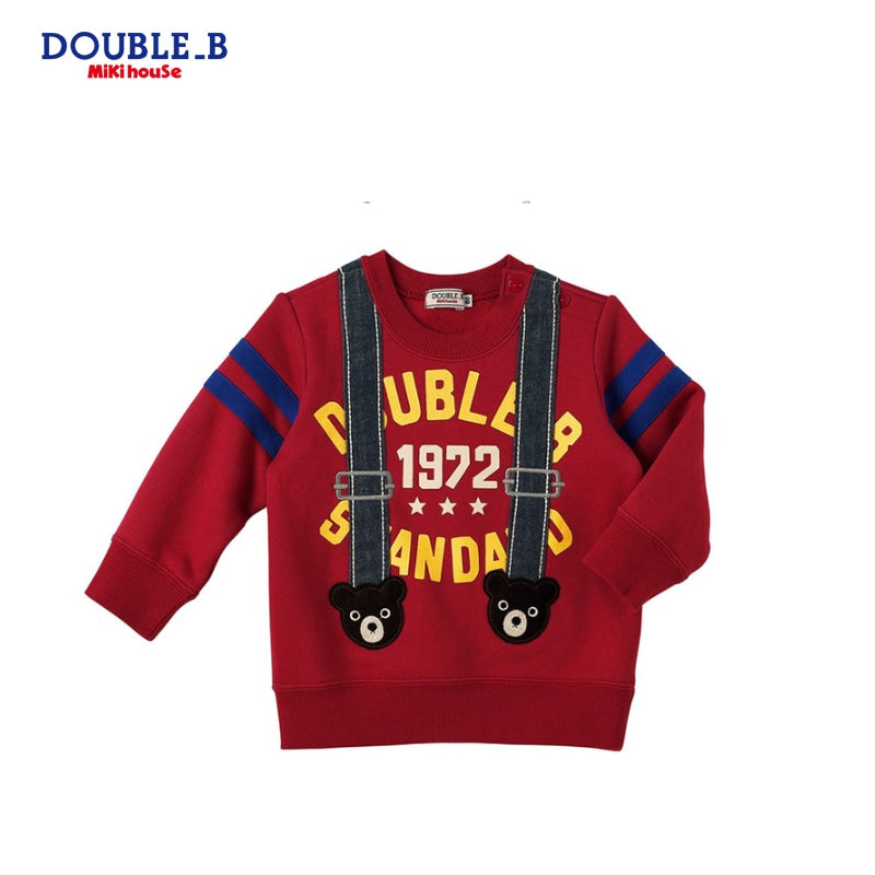 MIKIHOUSE DoubleB Suspender Sweatshirt