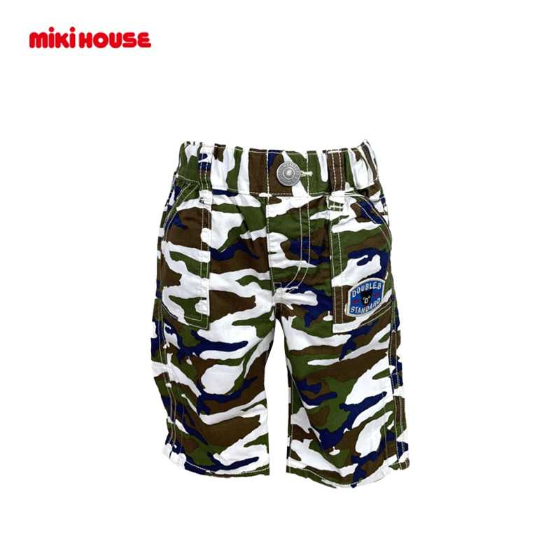 MIKIHOUSE DOUBLE_B Kids Camouflage Shorts / Casual Beach Pants