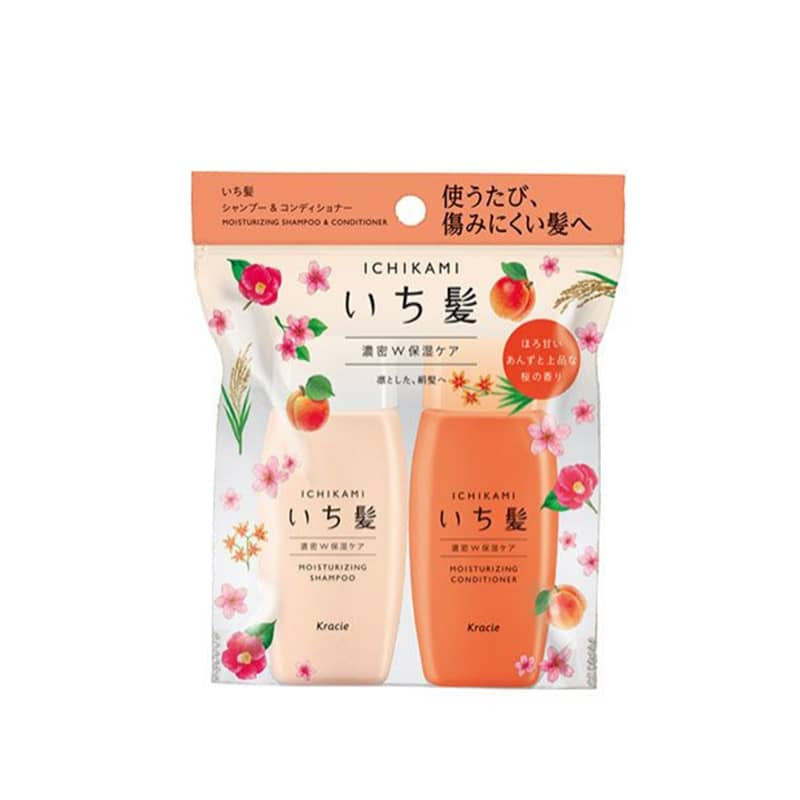 KRACIE Ichikami Shampoo & Conditioner Mini Set