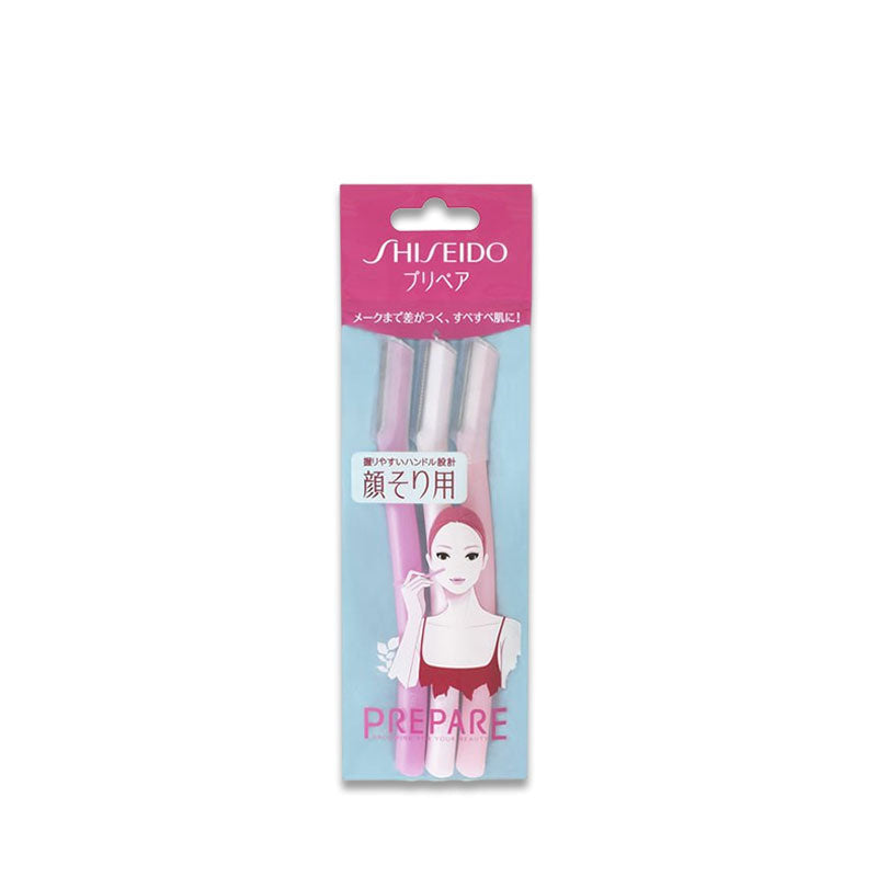 Shiseido Fine Today Prepare Facial Razor L 3-piece
