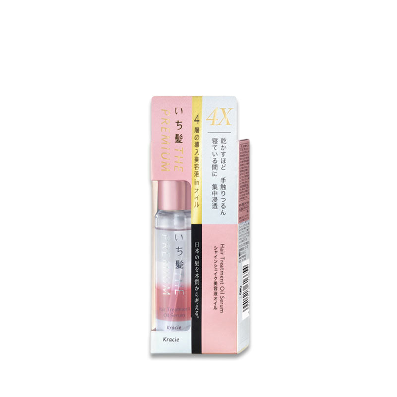 KRACIE Ichikami Premium 4X Shine Shake Serum Oil