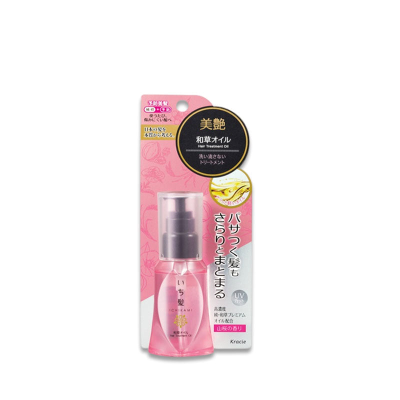 KRACIE Ichikami Waso Hair Treatment Oil