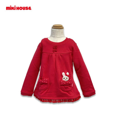 MIKIHOUSE Ribbon Pocket Usako Sweater