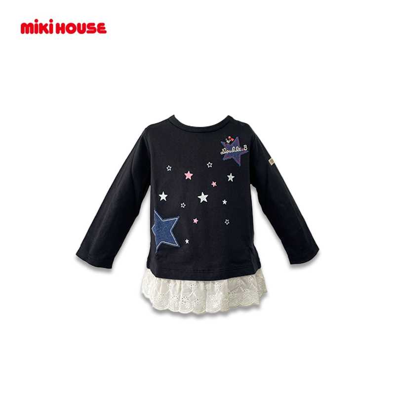 MIKIHOUSE Double-B T-Shirt Star Design