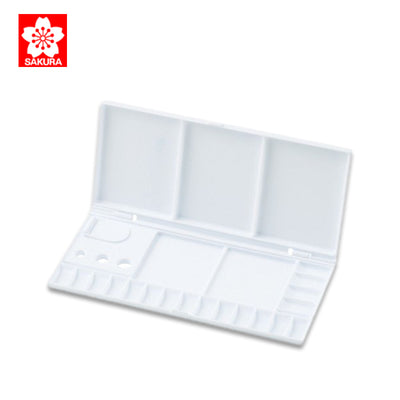 Sakura Color Products Palette and Brush Wash; 18-color Palette